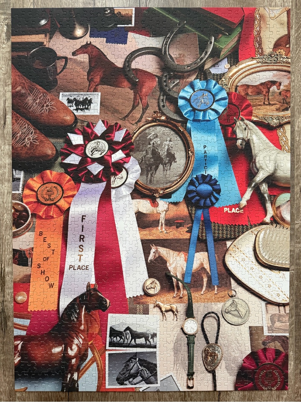 Piecework Puzzles “ Horse Girl” - Picture 3 of 4